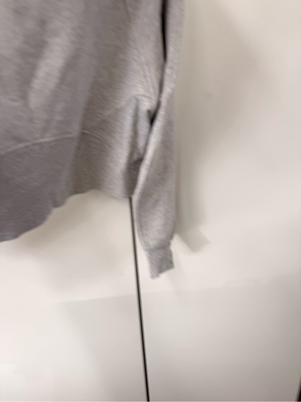 lululemon athletica Light Gray Half-Zip Hooded Pullover - Picture 5 of 8